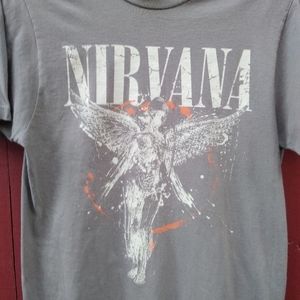 Nirvana band shirt in EUC